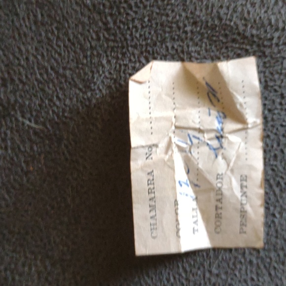 Rare vintage brown leather and suede reversible jacket 100% genuine from Mexico - Picture 6 of 8